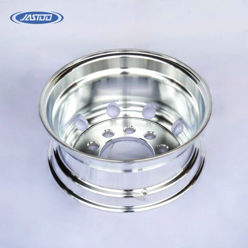 17.5*6.75 Inch Aluminum Forged Machined Truck Wheel